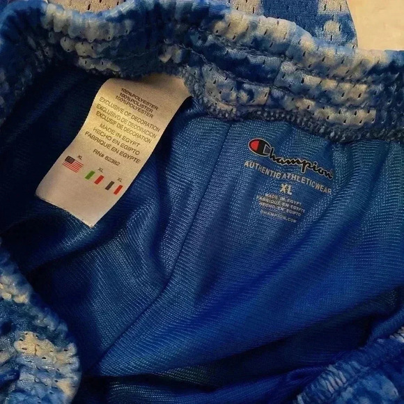 Champion short set blue tie-dye boys size XL - Picture 5 of 5